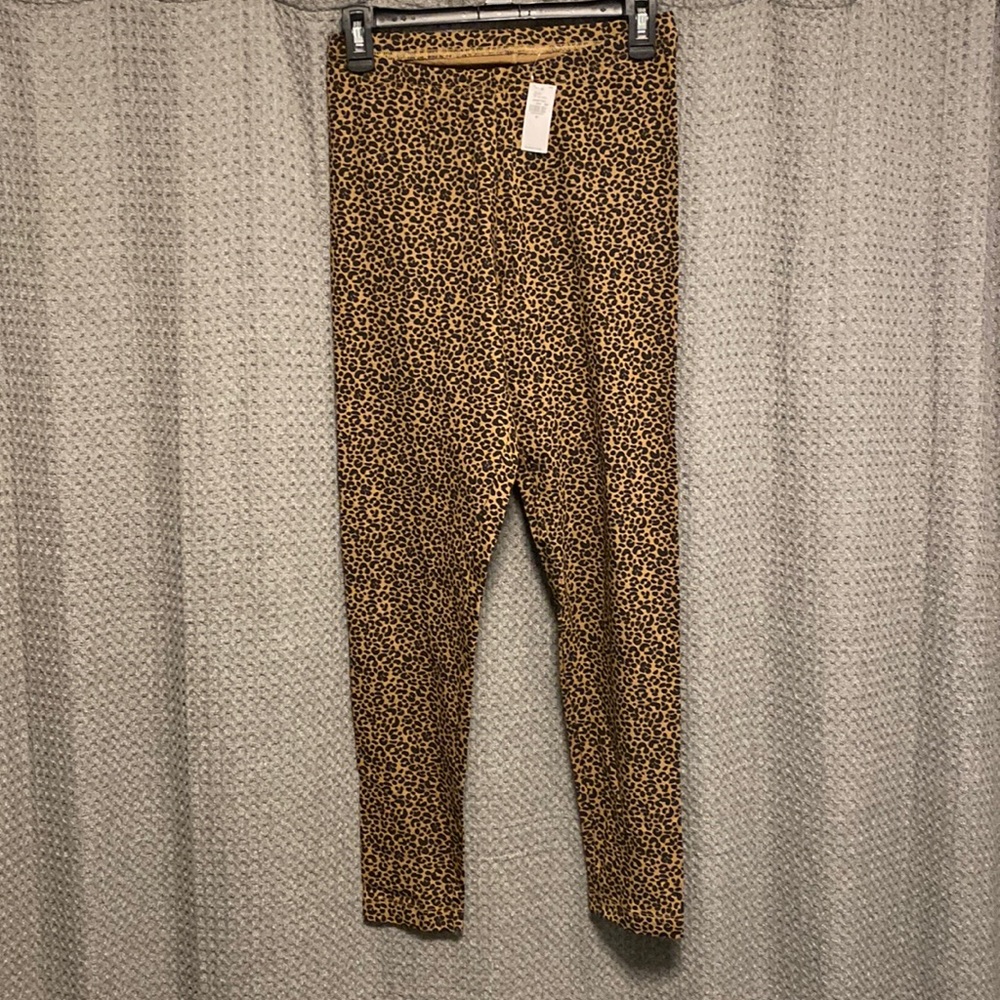 NWT Old Navy leopard leggings size medium
